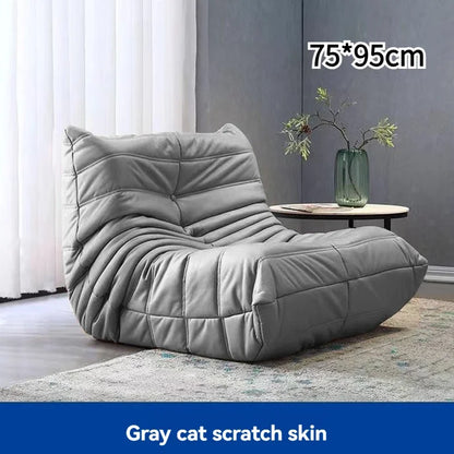 Lazy sofa, reclining or sleeping, living room tatami, bean bag sofa, single person small sofa, living room leisure sofa chair