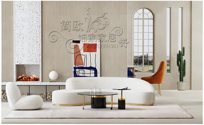 2 Seater Luxury Living Room Sofa Nordic Family Office Modern Sofas Apartment Relaxing Canape Salon De Luxe Home Furniture