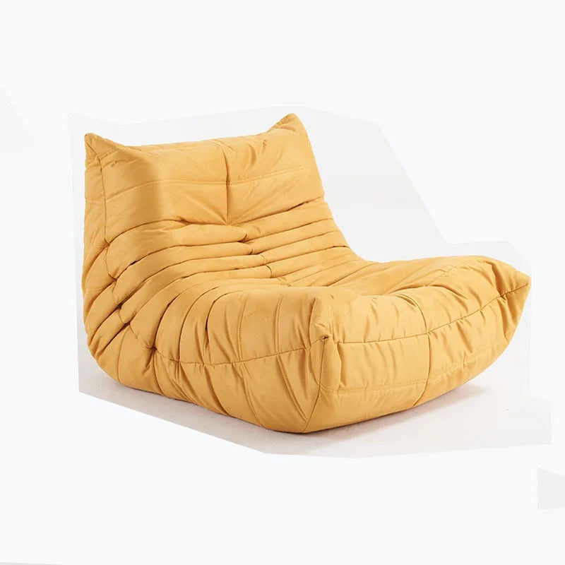 BLazy fabric bedroom living room cream wind can lie down and sleep leisure balcony single chair