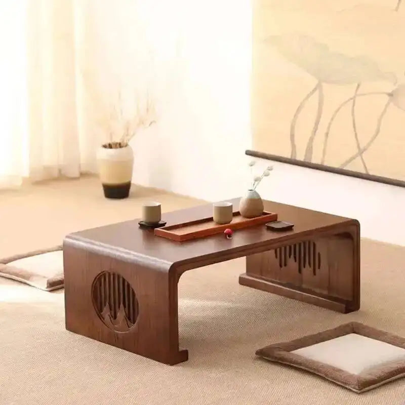Japanese Floor Coffee Table Wood Entryways Vanity Sideboards Table Storage Couch Mesa De Centro Salon Livingroom Furniture Sets