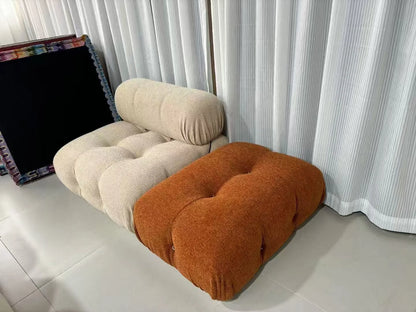 Living Room Sectional Sofas Boucle Modern Luxury Design Home Furniture 3 Seater L Shape Couch Modular Mario Bellini Sofa