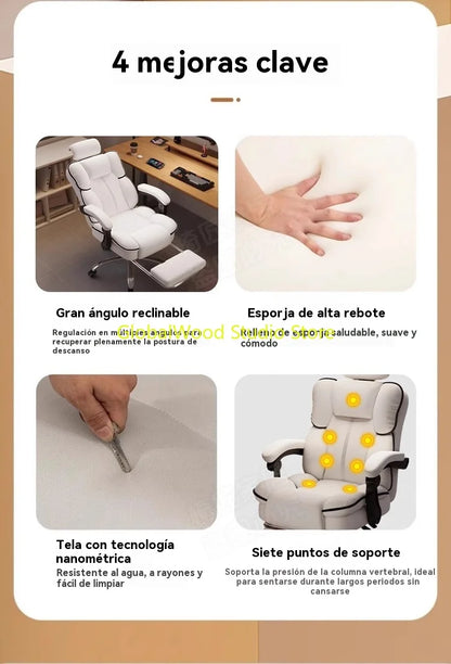 Chaise De Bureaux Recliner Chair Computer Chairs Gaming Chiar Bedroom Armchair Furniture Dressing Table Chair Office SIDIZ Sihoo