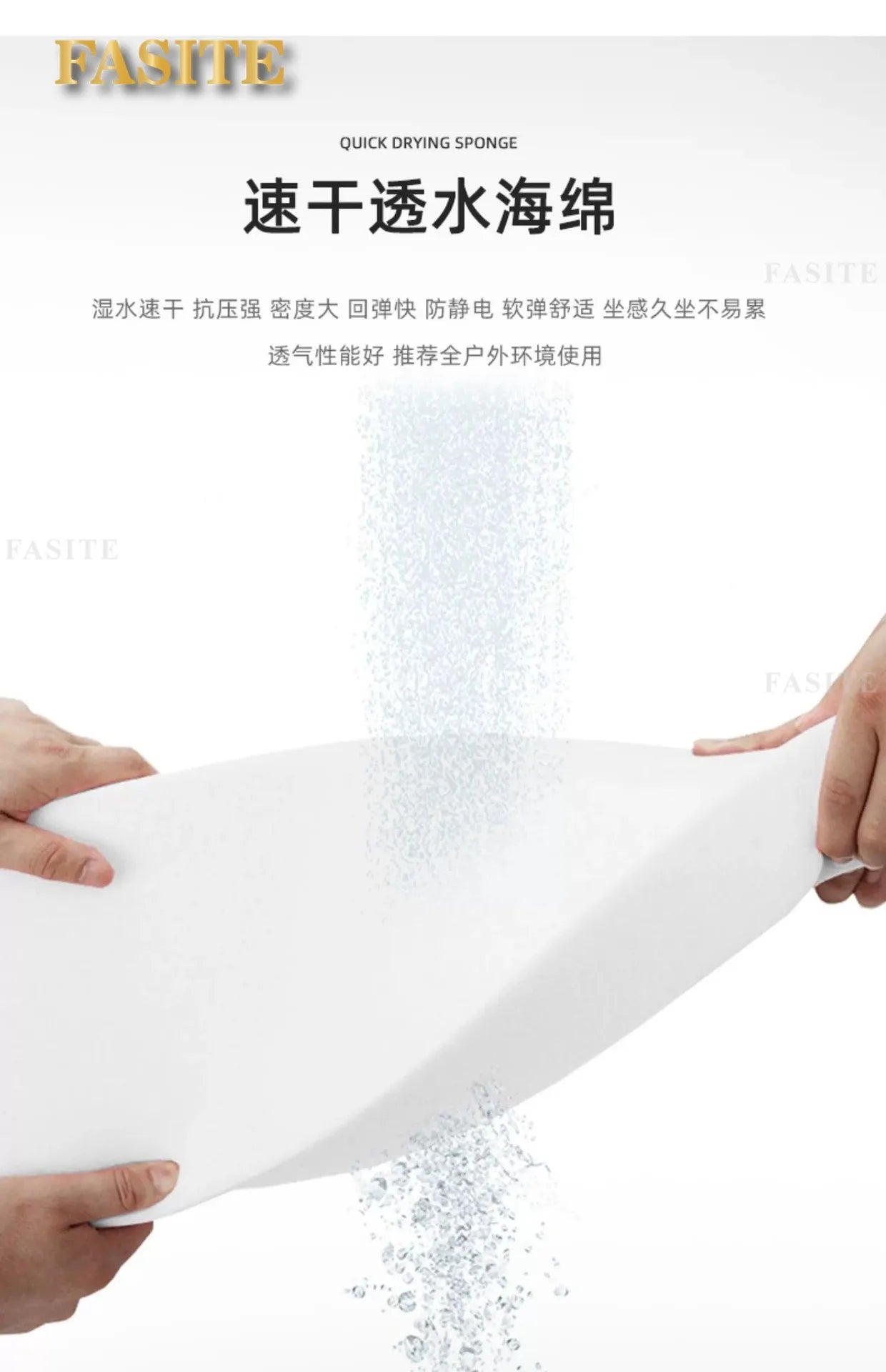 Outdoor solid wood sofa villa terrace rattan chair leisure combination furniture