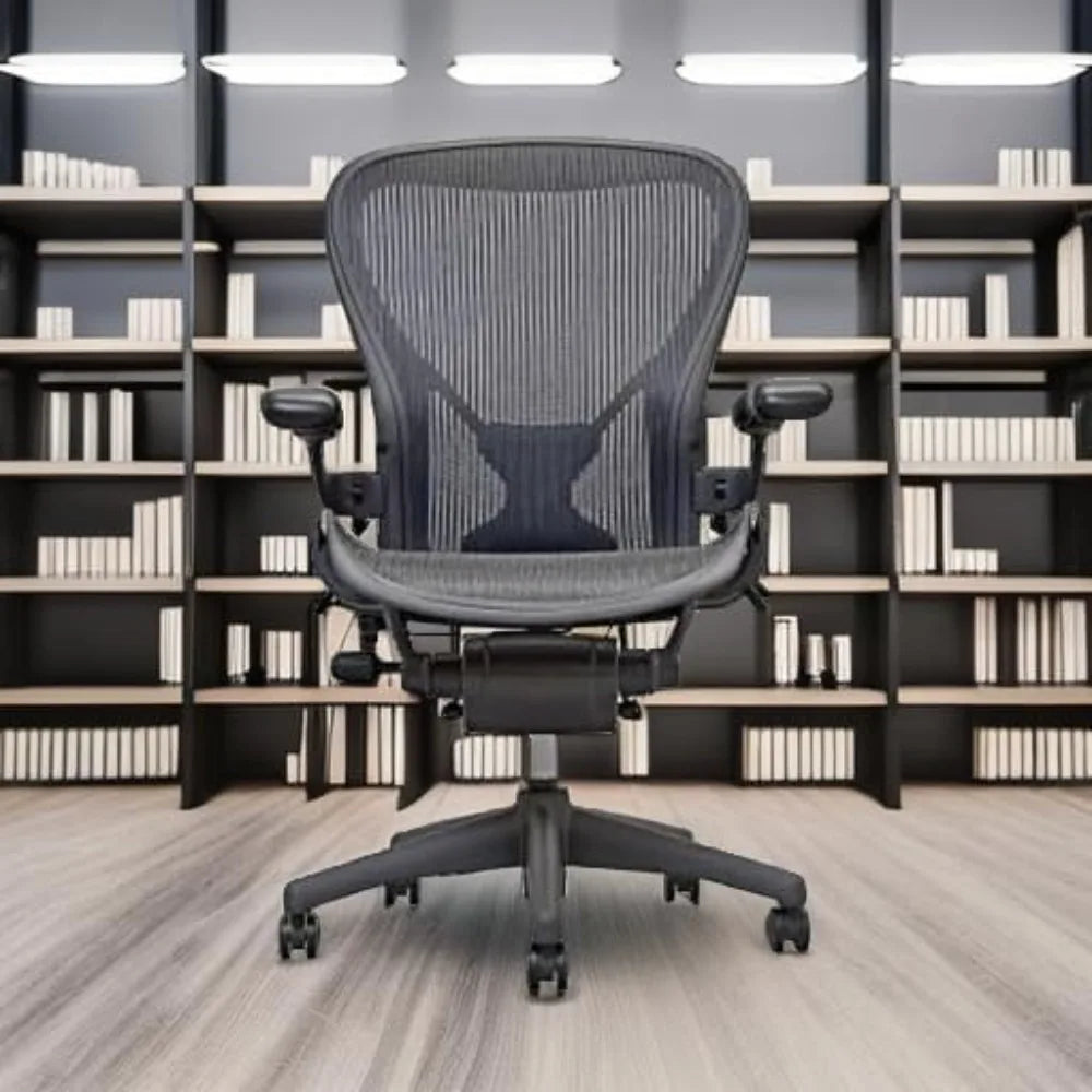 Ergonomic Office Chair with Lumbar Support, Adjustable Height and Tilt, Mesh Back for Comfort