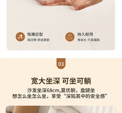 Lounge Floor Living Room Sofas Designer Cushion Comfortable Relax Sofa Adults Elegant Muebles Para El Hogar Home Furniture