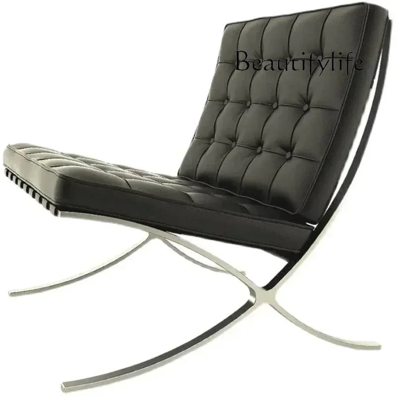 Barcelona Chair Nordic Single Sofa Italian Designer Seat Personality Lounge Chair Lounge Chair Retro Chairs designer