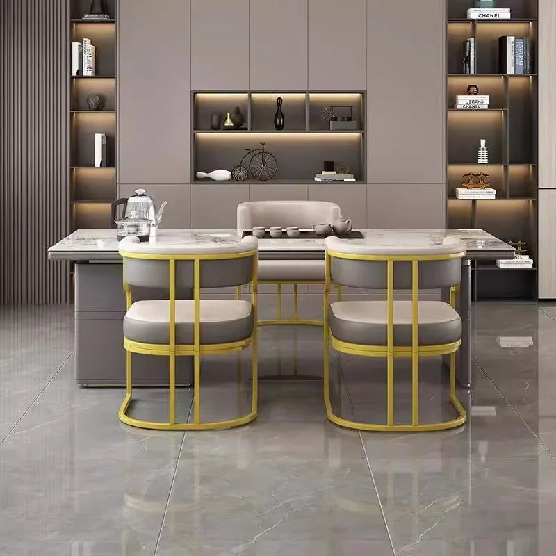 Luxurious modern simple leisure chairs dining chairs home negotiation chairs fashion makeup chairs tea table chairs