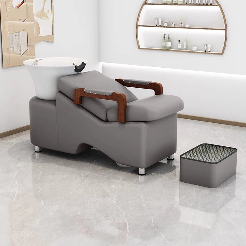 Luxury Premium Shampoo Chair Minimalist Simple Shampoo Chairs Moveis Para Salão De Beleza Baratos Cabeleireiro Salon Furniture