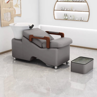 Luxury Premium Shampoo Chair Minimalist Simple Shampoo Chairs Moveis Para Salão De Beleza Baratos Cabeleireiro Salon Furniture