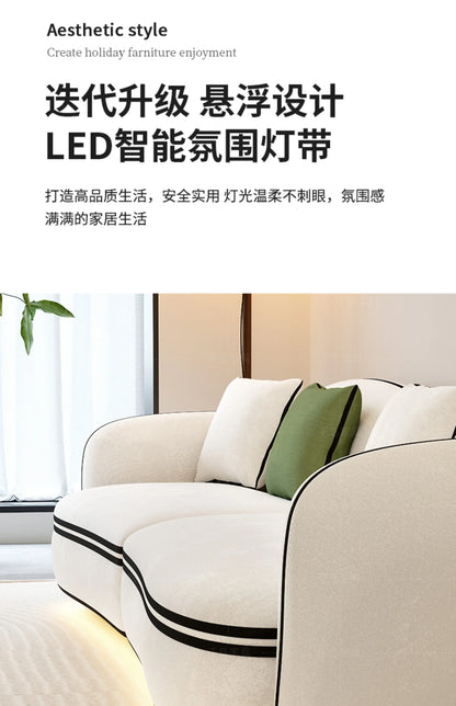 Y White Cloud Living Room Sofas Nordic Air Single Modern Outdoor Sofa Replica Bedroom Designer Balcony Muebles Salon Furniture