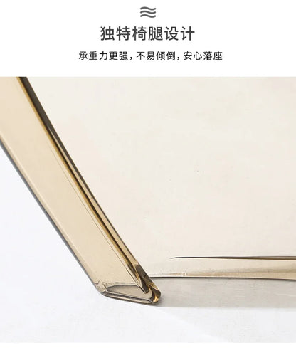 Lightweight Chair Nordic Designer Furniture Sedie Soggiorno Pranzo Kitchen Chaise Design Room Acrylic Modern Dining Transparent