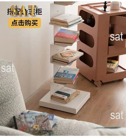 Corner Bookcase Bookends Modern Industrial Ladder Bedside Bookcase Bedroom Desktop Estanteria Habitacion Cute Furniture