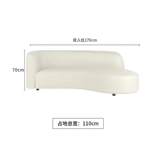 Leisure Style Christmas Nordic Style Sofa 3 Seater Foam Sponge Floor Module Couch Sectional  Canape Salon Living Room Furniture