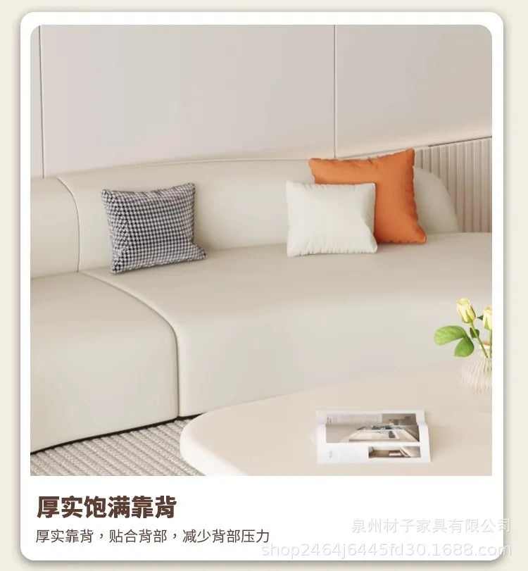 Nordic Fabric Sofa Office Business Reception Sofa Coffee Table Combination Beauty Salon Negotiation Leather Sofa