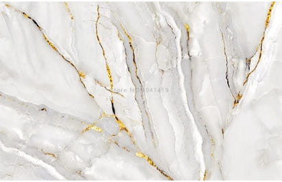 Custom Photo Wallpaper Modern Light Luxury Golden Marble Landscape Mural Background Wall Decor Living Room Bedroom Papier Peint