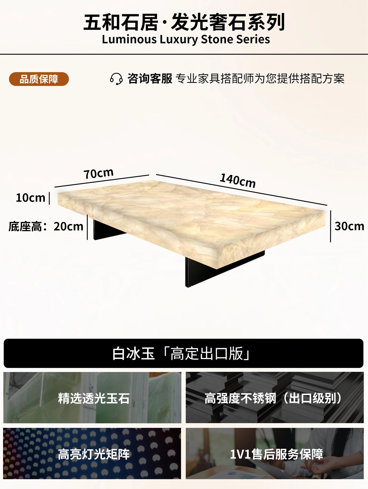 Rectangle Italian Marble Coffee Table Modern Style Luxury Minimalist Unique Coffee Table Living Room Mesa Centro Salon Furniture