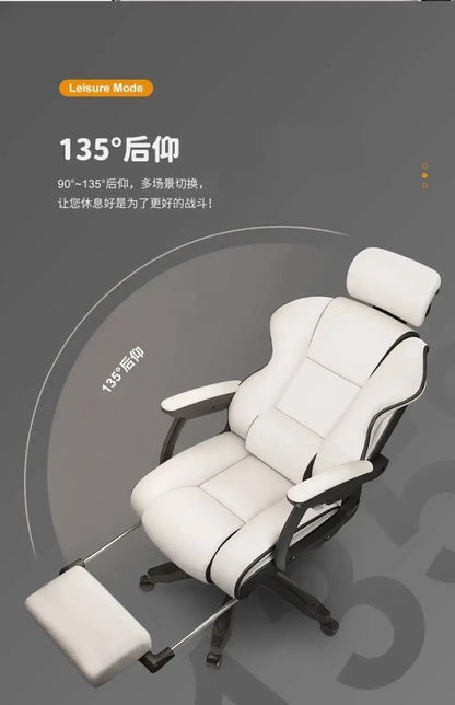 Ergonomic Office Chair Gaming Wheels Glides Comfy Luxury Office Chair Computer Boys Aesthetic Sillas De Oficina Decoration