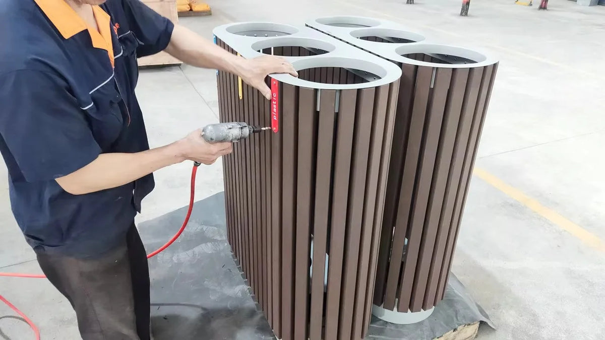 Mobilier d'extérieur, siège de banc sans dossier en bois frais, siège extérieur de parc, banc de Patio de jardin public sans dossier
