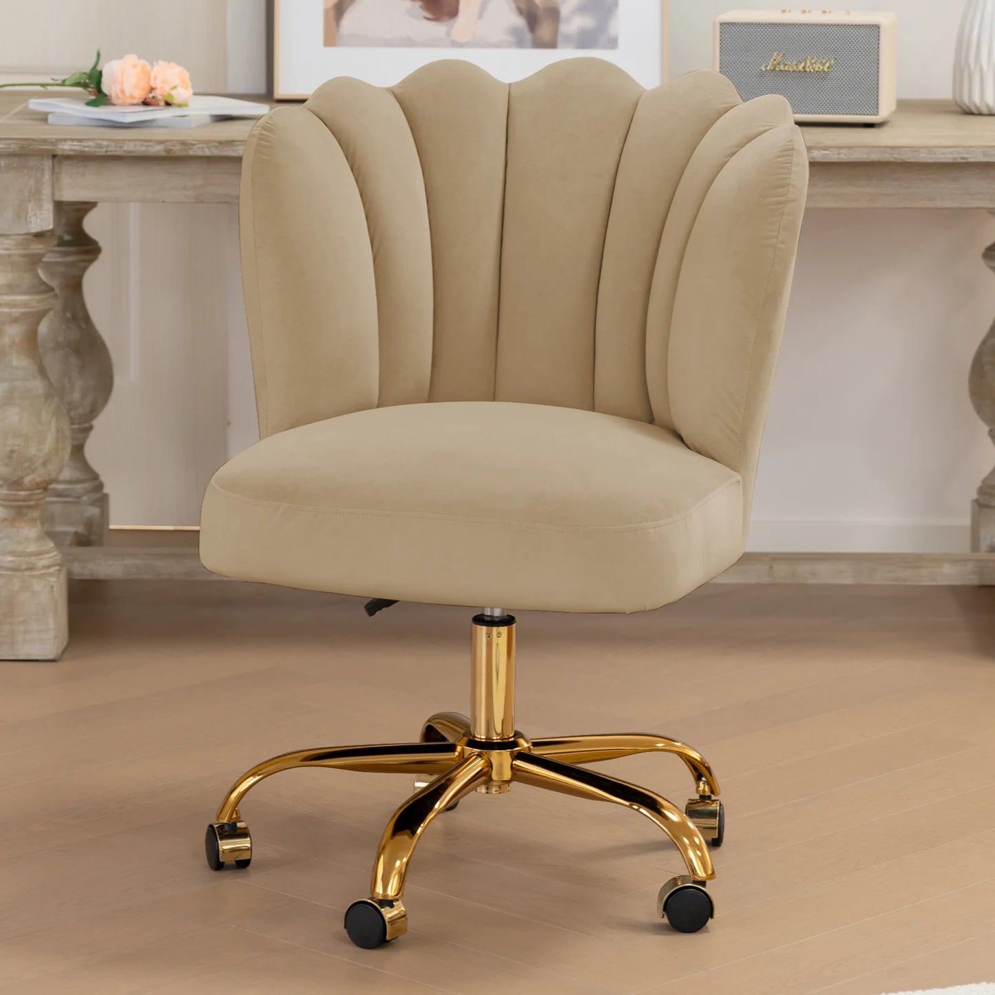 sedentary computer  household comfort dresser makeup stool bedroom study table and Soft chairs for kitchen dining room set