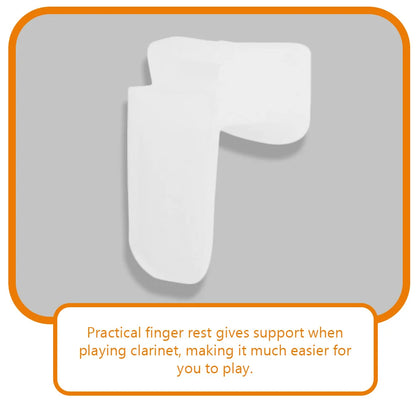 4 Pcs Blue Clarinet Thumb Pad Soft Silicone Rest Round Handle Finger Support Musical Instruments Clarinet Accessories