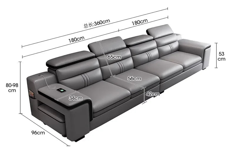 Family Multifunctional Sofas Minimalist Single Design Luxury Living Room Sofa Relaxing Nordic Woonkamer Banken Home Furniture