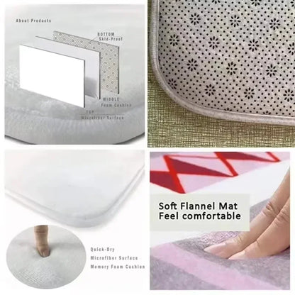 Modern White Minimalism Large Living Room Carpet Light Luxury Beige Decoration Bedroom Carpet Soft Lounge Rug Washable Floor Mat