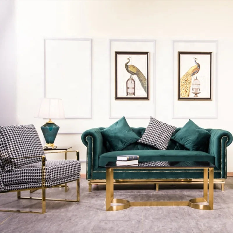 Modern Home Furniture Sofa Living Room Sofa 2 Seats Leisure Living Room Sofa