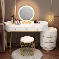Vanity Table Stand Makeup Vanity Table Girls White Bedroom Desk Vanity Table Drawers Storage Coiffeuse De Chambre Home Furniture