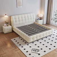 Luxury Modern Bedroom Furniture Storage Multifunctional Leather Fabric king Size Wood Beds