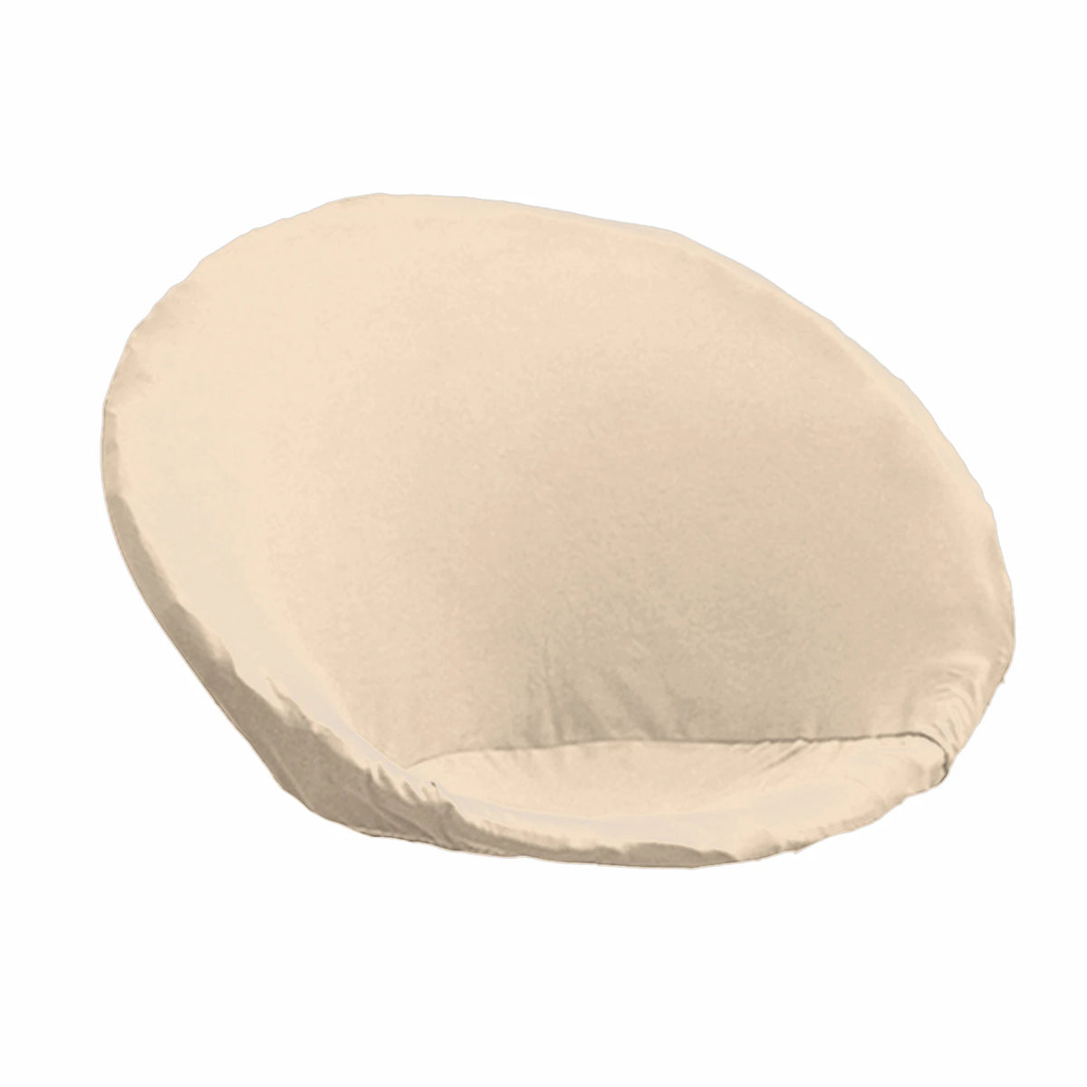 Round Saucer Chair Slipcover Stretchable Polyester Removable Soft Moon Chair Cover for Furniture Protection Living Room Adults