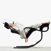 Gravity balance chair, European new living room bedroom multi-functional single sofa chair