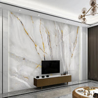 Custom Photo Wallpaper Modern Light Luxury Golden Marble Landscape Mural Background Wall Decor Living Room Bedroom Papier Peint