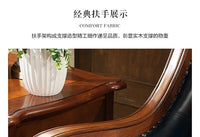 European Living Room Sofa Elegant Loveseat Wooden Modern Luxury Lounge Sofa Puffs Modular Wooden Canape Salon Furniture Home