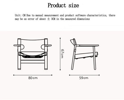 Luxury Modern Solid Wood Sofa Chair Leisure for Living Room Bedroom Lazy Lounge Single Mid century Leather Hotel Unique Design