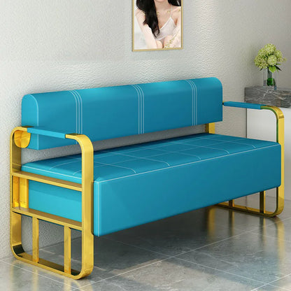 New Barber shop sofa chair reception room sitting area long sofa chair thickened equal sofa