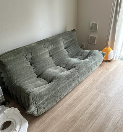 Genuine leather caterpillar sofa, fashionable, luxurious, high-end and atmospheric, can be used in living rooms, hotels, bedroom
