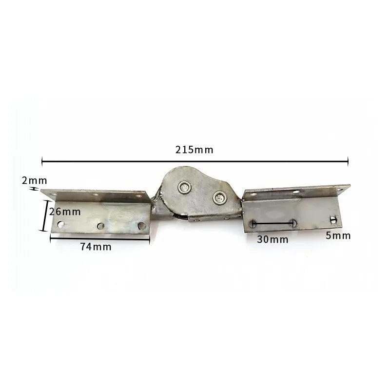 180 Degree Folding Lazy Sofa Hinge 5 Position Adjustable Backrest Connector Sofa Bed Accessories