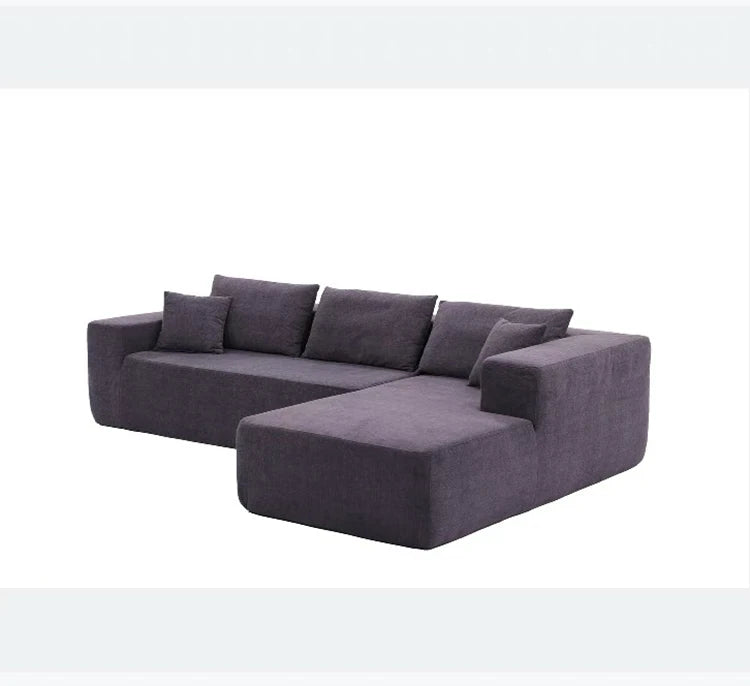Modern L Shape Vacuum Pack Cost-Effective Recliner Set Sofa Living Room Home Furniture Office Sponge Sofa Compression