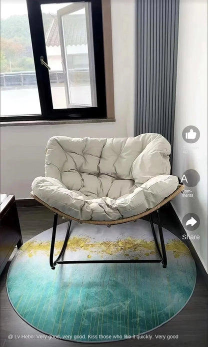 Popular rocking chairs, living room rocking chairs, rocking chairs for rest, balcony rocking chairs, simple rocking chairs