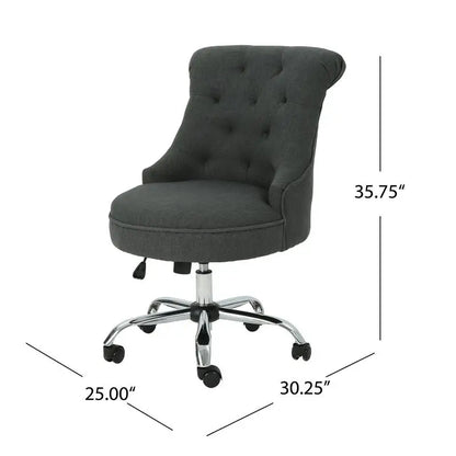 Ergonomic Office Chair with Adjustable Height, Comfortable Seat and Lumbar Support for Home and Office Use