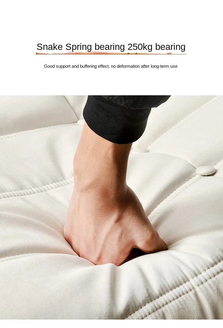 MOMO Caterpillar Sofa Simple Casual Lazy Sofa Creative Furniture Nordic Tatami Single Sofa Recliner Celebrity Balcony