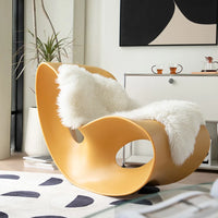 Small apartment living room balcony household outdoor lazy bedroom leisure rocking chair