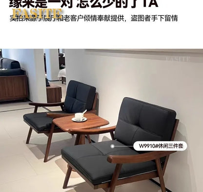 Solid wood sofa black walnut living room new new Chinese-style small apartment storage box body dual-purpose