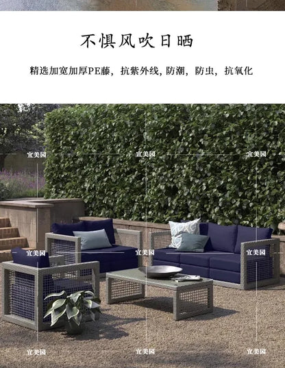 Nordic Lawn Chair Outdoor Sofas Homestay Modern Balcony Garden Sofas Gaming Minimalist Design Furniture Gartenstuhl Lshysf