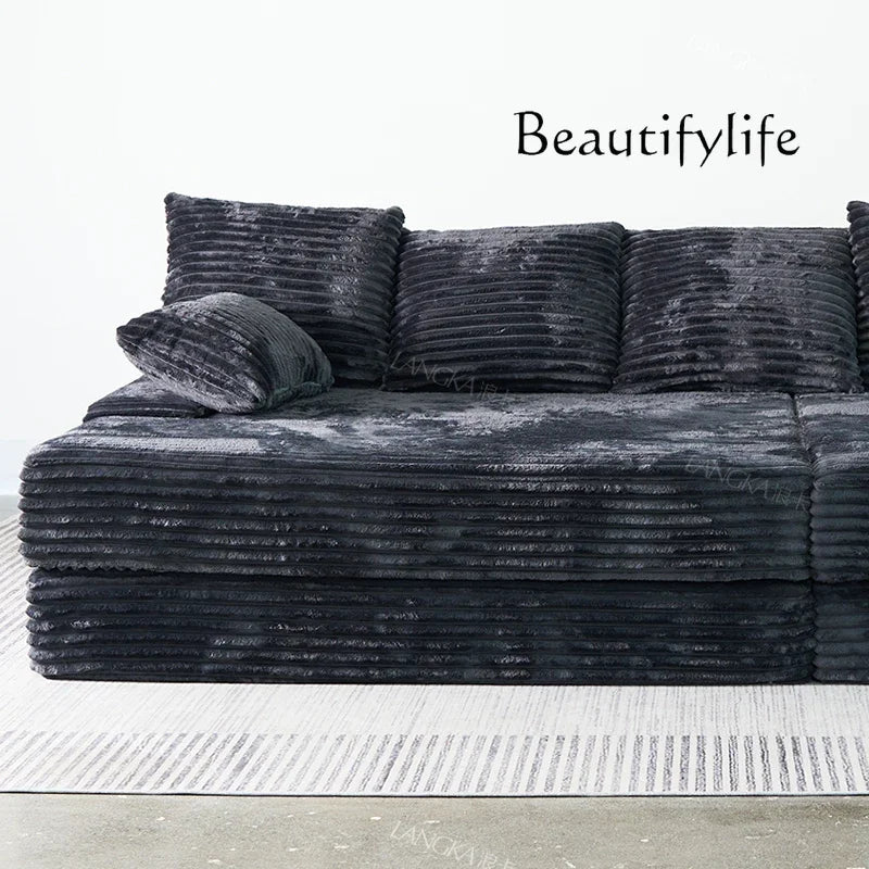 Bed Luxury European Sofa Armrest Adults Villa Floor Vacuum Compressed Couch Living Room Recliner Divano Sottovuoto Furniture