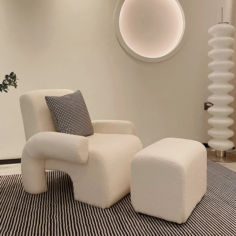 Makeup Designer Living Room Chairs, Nordic Salon Sofa Arm, Relax Bedroom Reading Girl, Sillon Home Furniture