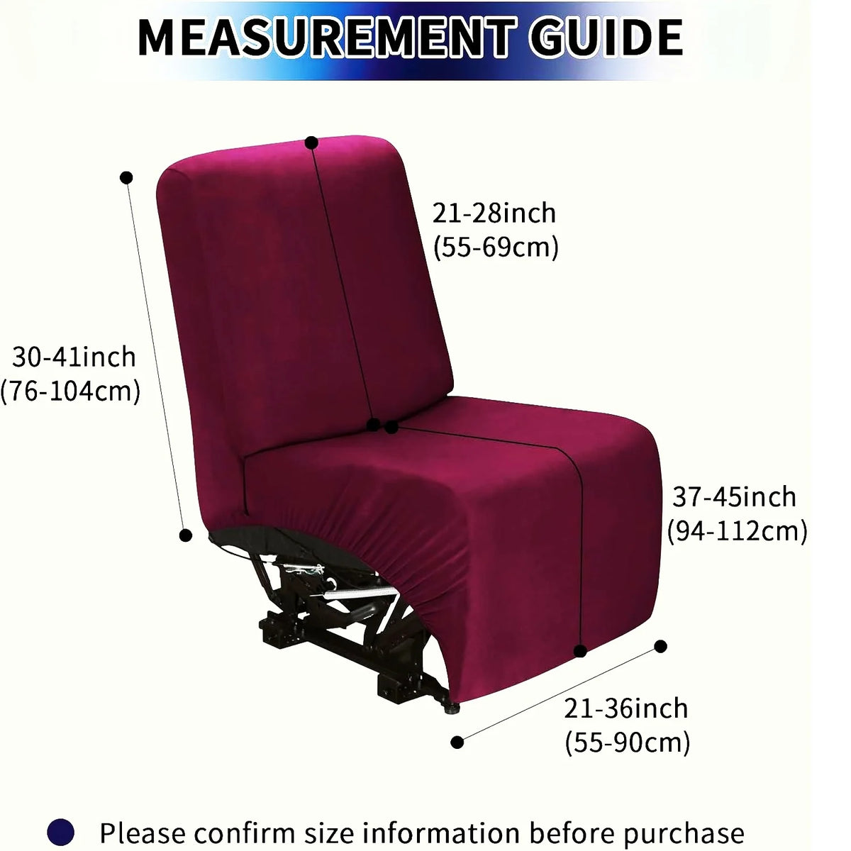 Milk Silk 7-Pieces Sectional Sofa Covers 5-Seater L Shape Recliner Sofa Cover Slipcover Washable Furniture Cover Protector