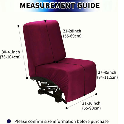 Milk Silk 7-Pieces Sectional Sofa Covers 5-Seater L Shape Recliner Sofa Cover Slipcover Washable Furniture Cover Protector