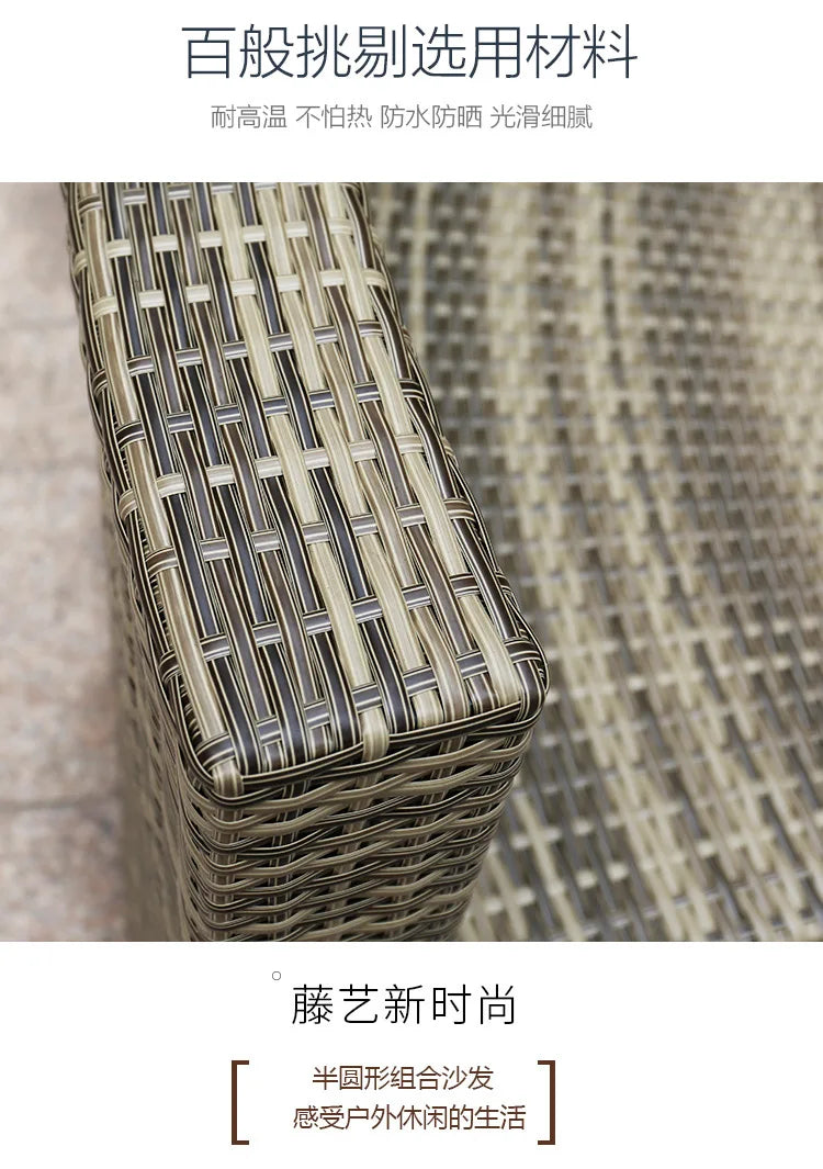 2022 Cheapest Garden Sofas Rattan Outdoor Furniture