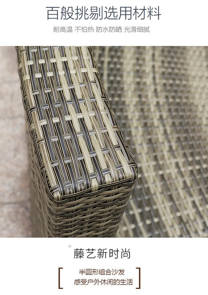 2022 Cheapest Garden Sofas Rattan Outdoor Furniture